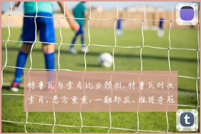 特鲁瓦与索肖比分预测,特鲁瓦对决索肖,悬念重重,一触即发,谁将夺冠